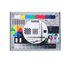 Calibración de Color para Monitores, Tabla de Ruedas de Color, Resolución, Tarjeta de Prueba de Pantalla para Cámaras, Accesorios de Estudio