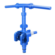 Above Ground Pool Fountain 360Adjustable Dual Waterfall Fountains Fits Top Rails From 1.18"-4.72" Pool Sprinkler