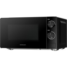 Cookology 20L Freestanding Microwave - 700W - 24.5cm Turntable - 5 Power Modes - Easy-to-Use Dial Timer - Quick Defrost Setting -