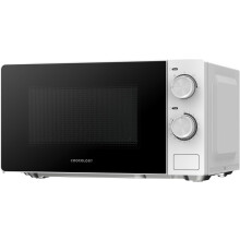 Cookology 20L Freestanding Microwave - 700W - 24.5cm Turntable - 5 Power Modes - Easy-to-Use Dial Timer - Quick Defrost Setting -