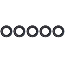 5pcs 10X2.50-6.5 Hollow Solid Tire MAX G30 Electric Scooter 60/70-6.5 Honeycomb Solid Tire Black 1100G