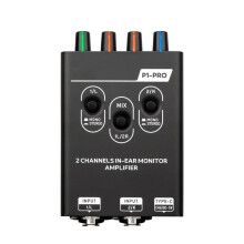 P1 PRO Type-C Mixeur Multifonctionnel Stéréo Double Canal, Amplificateur de Casque de Monitoring Personnel Intra-Auriculaire