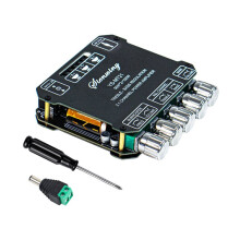 2026 MT21 2.1 Channel 5.0 Subwoofer 200W Amplifier Board 50WX2+100W Power Audio Stereo Amplifier Board AMP AUX