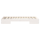 VidaXL vidaXL Bed Frame White 90 x 200 cm 5