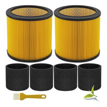 Filtro di Ricambio per Aspirapolvere per Vacmaster da 5-20 Galloni/Hart Shop Vacuum da 5-17 Galloni, Sostituisce il Filtro Hart VCFS 3701/Filtro VCFF.
