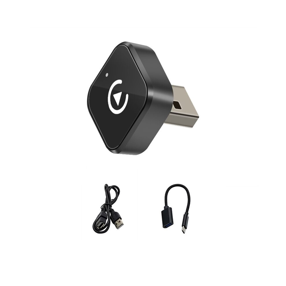 Saudism Car Wireless Carplay Android Auto 2In1 Box Plug& Box Wired To Wireless Dongle Carplay Box