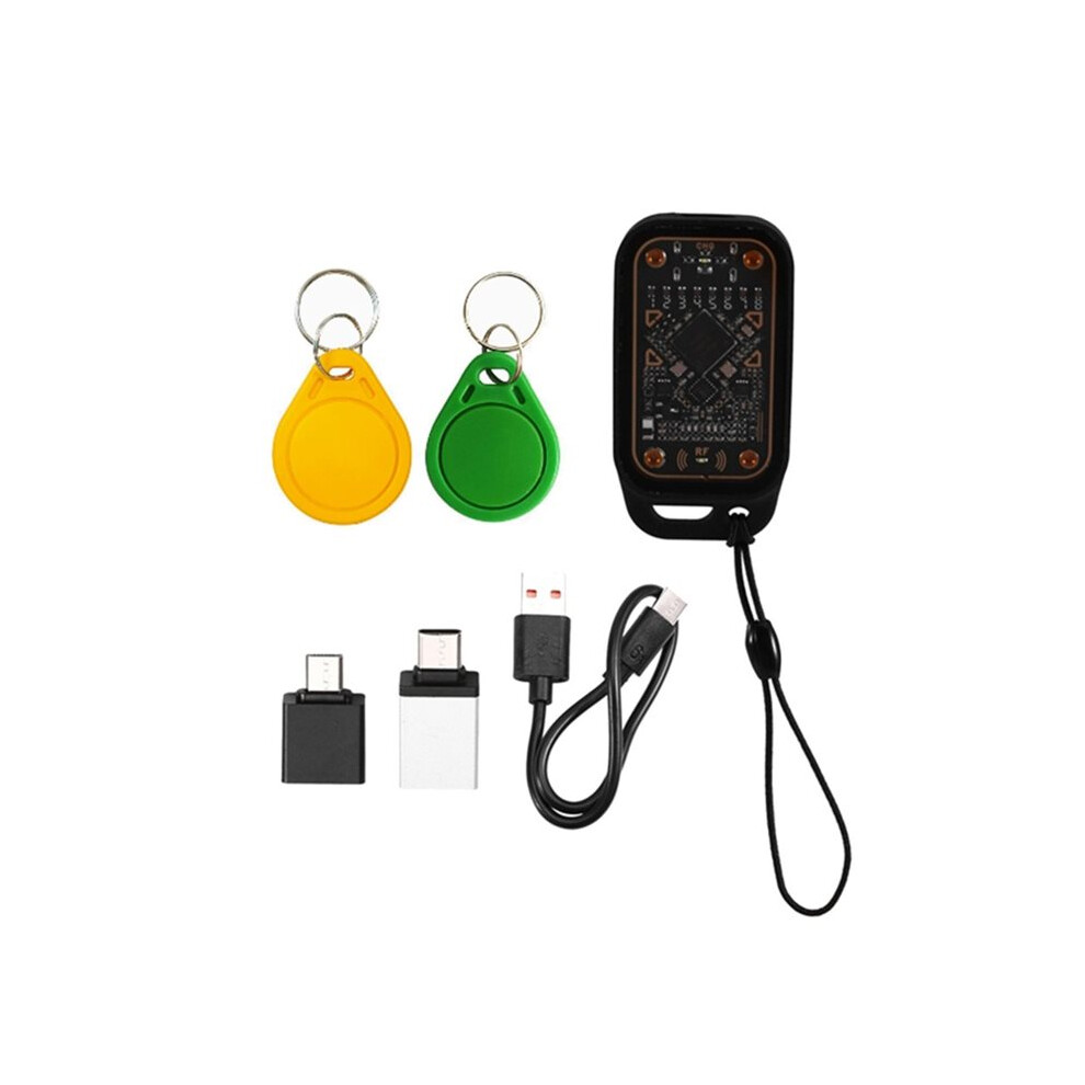 Chameleon V3.0 Rfid Chip Reader Nfc Copyer With 1Uid Keychain+1Cuid Keychain Ic Id Card Decode Reset Copyer 4713025573386