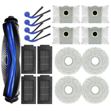 Compatible avec Aspirateurs pour Deeboot T30C, T30C Omni, T30C Prime Omni, T30C Gen 2 et T30C Omni Gen 2 Pièces Détachées, Brosse, Filtre et