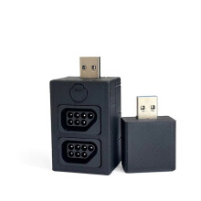 Adaptateur SNAC 2 Broches pour Manette NES, Compatible avec le Système FPGA pour . Boîtier Imprimé en 3D. Carte de Conversion de Niveau 5 V.