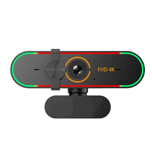 12MP 4K Webcam with Microphone Video Camera USB Computer Camera for Video Calls Streaming Plug and  USB for PC