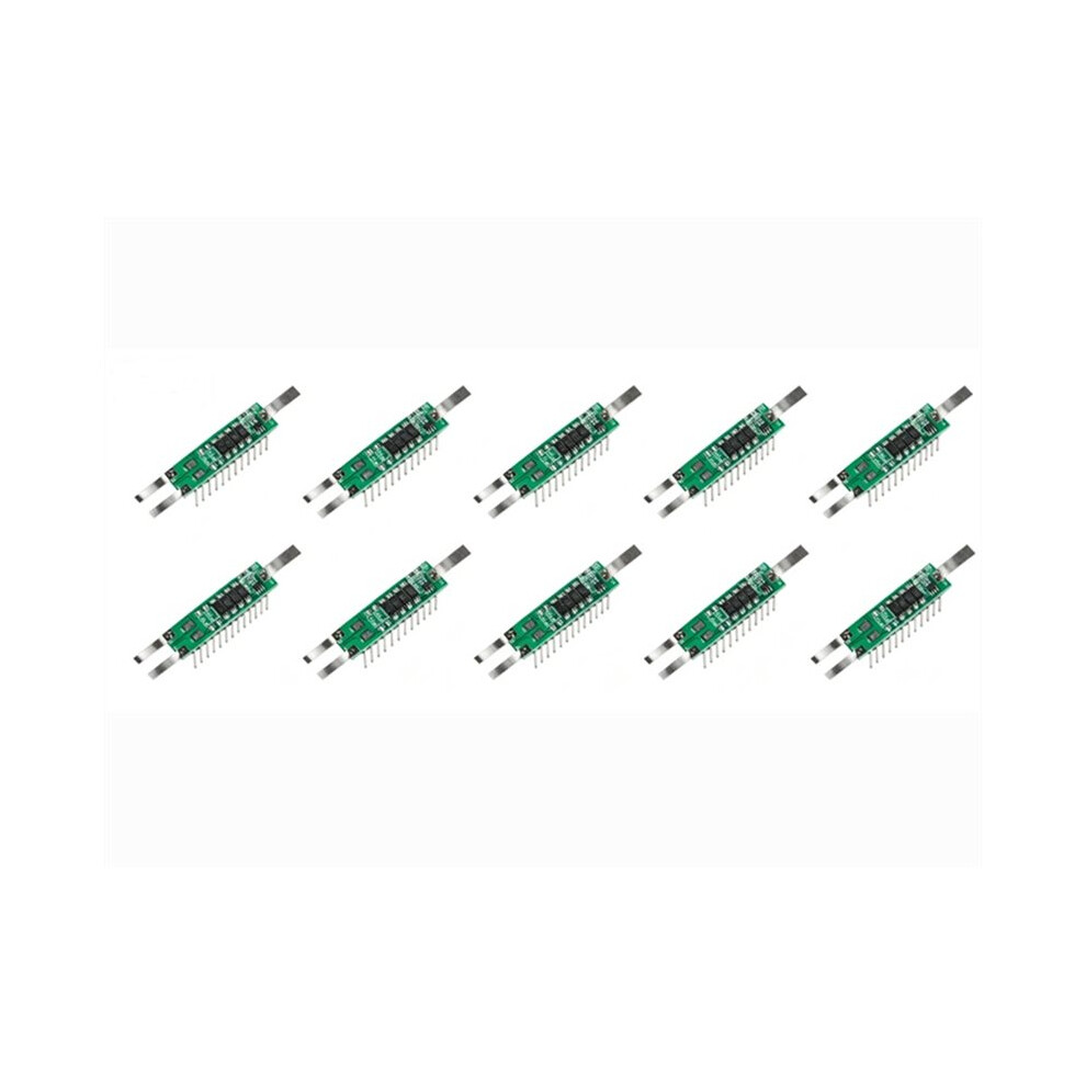 10Pcs Bms 7.5A Li-Ion Battery Protection Board With Nickel Strips For 18650 Li-Ion Lithium Lipo Battery Cell 6031945949172