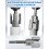 Integrated Internal & External Pipe Threading Tool, Electric Drill Compatible Pipe Threader Kit, 1/2inch+3/4inch 4
