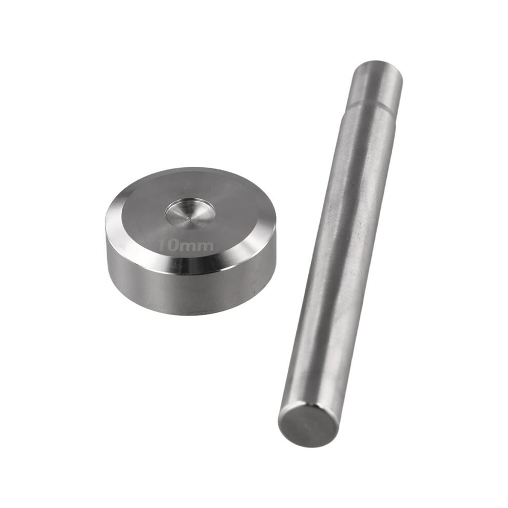Cap Rivet Setting Tool Kit With Punch Setter And Base For Leather Diy 6/8/10Mm Aperture For Installing Rivets 6Mm 6031011488031