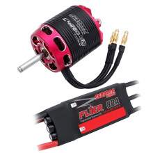 Surpass Hobby C4240 C4250 C4260 V2 Borstlös Outrunner Motor 2-6S med 60A 80A Borstlös ESC för RC Flygplan Multicopter B