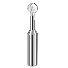 Kugelbogenfräser, Lollipop-Schaftfräser, Vollhartmetall-3D-CNC-Werkzeuge R1-R6 für Stahl und Aluminium A