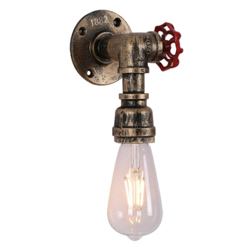 Lampada da Parete Vintage In Ferro per Camera da Letto, Studio e Sala da Pranzo - Applique Retrò