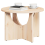 VidaXL vidaXL Coffee Table Natural 50 x 50 x 35 cm Solid pine wood 3