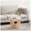 VidaXL vidaXL Coffee Table Natural 50 x 50 x 35 cm Solid pine wood 4