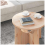 VidaXL vidaXL Coffee Table Natural 50 x 50 x 35 cm Solid pine wood 5