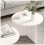 VidaXL vidaXL Coffee Table 2 pcs White Solid Pine wood 4