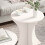 VidaXL vidaXL Coffee Table 2 pcs White Solid pine wood 4