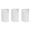 Desk Manager Pen Storage Rack Multi-Compartment Pen Holder Storage Box Stationery Solid Color Translucent for Office 1