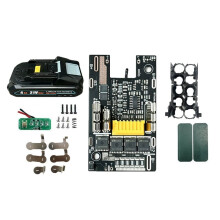 5Core Battery Storage Box Case for 21700 Power Tool with 4MOS 6Alloy Battery Protection Board 9A Fast Charging
