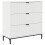 VidaXL vidaXL Sideboard with Drawer White 79.5 x 33 x 82 cm Engineered Wood 2