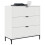 VidaXL vidaXL Sideboard with Drawer White 79.5 x 33 x 82 cm Engineered Wood 3