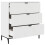 VidaXL vidaXL Sideboard with Drawer White 79.5 x 33 x 82 cm Engineered Wood 5