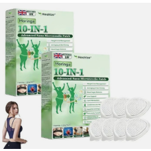 (2BOX/14PATCH) 7-35Ps 10-in-1 Advanced Nano Microneedle Patch,7 PCS WeightLoss Patches