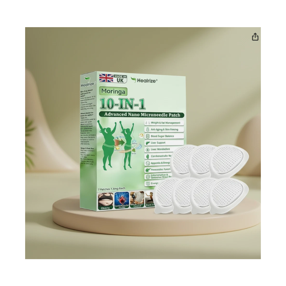 (1BOX/7PATCH) 7-35Ps 10-in-1 Advanced Nano Microneedle Patch,7 PCS WeightLoss Patches