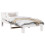 VidaXL vidaXL Bed Frame with Headboard White 90 x 190 cm Solid Pine Wood 2