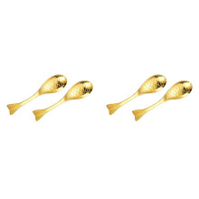 4pcs Cartoon Fish Spoon Cutlery Stirring Spoons Coffee Stirring Spoon Coffee Spoons Kitchen