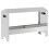 VidaXL vidaXL Chicken Feeding Trough Silver 81 x 32 x 53.5 cm 2