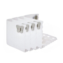 Bed Sheet Holder Lock for Thin Sheet,Fitted Sheets Strap Clips Gripper Keep Sheets Firm&Tight in Place Transparent White