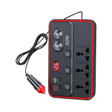 Car charger 12V24V conversion 220V universal multi-function inverter car truck fast charging cigarette lighter socket_M