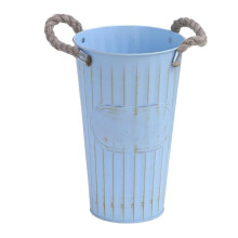 American iron bucket flower shop flower arrangement flower bucket iron decorative dry flower floor bucket hug bucket everyone uses_M