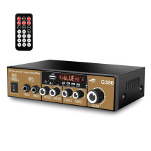 High-Power In-Vehicle Bluetooth Card-Operated Digital Smart Amplifier (Us Standard) :US Plug Surprise Gift