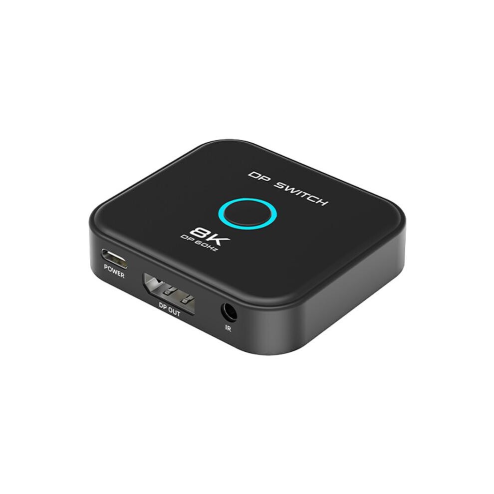 Fjgear Fj-8K201dp 8K 60Hz Dp Unidirectional Switcher (Us Standard) :Fj-8K201dp, Us Plug Surprise Gift 9072918025599
