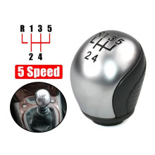 Car Manual 5 Speed Gear Shift Knob Lever Stick for C5 2001-2008 407 RCZ Car Accessories
