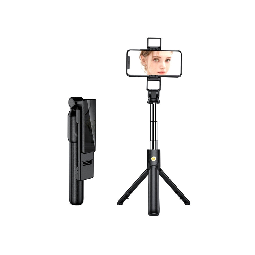 K12d Live Streaming Beauty Bluetooth Tripod Selfie Stick (Black) Surprise Gift Black 9072918026275