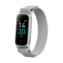 Gtl1 0,96-palcový TFT displej Inteligentný fitness tracker s monitorovaním srdcovej frekvencie (strieborný): strieborný darček prekvapenie
