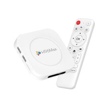 H96 Max M1 Plus TV-Box, 4 GB + 128 GB, Android 14, Set-Top-Box mit Bildschirmspiegelung (US-Standard): 4 GB + 128 GB Überraschungsgeschenk