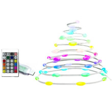 Lxdc042 App-gestuurde slimme led-lichtslinger, geschikt voor kerstfeestjes, lengte: 5 meter, 50 leds: 5 meter, 50 leds, verrassingscadeau
