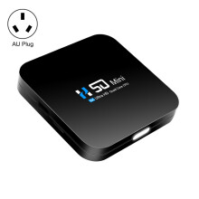 Décodeur réseau intelligent H50 Mini 4K, Android 10.0, processeur quadricœur RK3318, 2 Go + 32 Go, format australien (cadeau surprise).