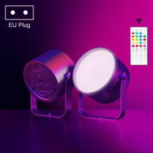 Lampe d'ambiance Luxceo Mood2 RGB, éclairage rythmique pour bureau, musique et photographie (couleur : norme européenne) : prise UE, cadeau surprise