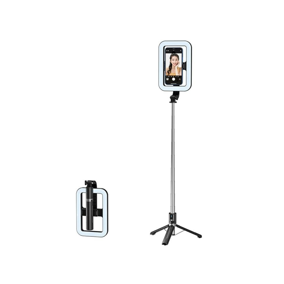 P99x 360 Rotating Tripod Ring Compatible Live Streaming/Photography, 8-Inch Square :P99x Surprise Gift Light 9072918032207