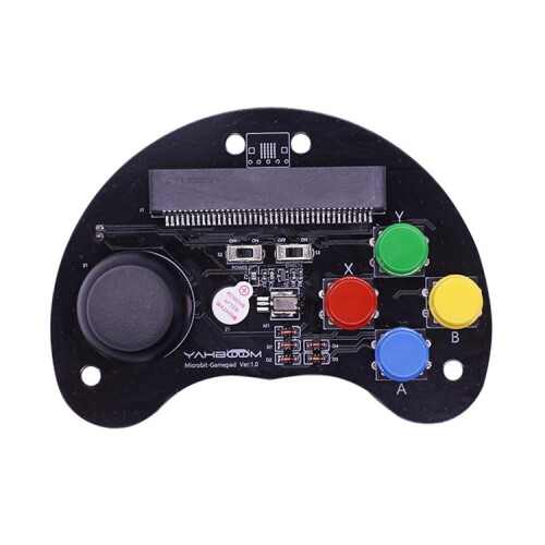 Yahboom Microbit Joystick Compatible Remote Control Expansion Board Development Board (Without Microbit Motherboard) :Basic Game Handle Board Surpris