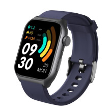 Gts7 Pro 2-Inch Ultra-Large Hd Screen Smartwatch With Calling Function, Supports Health Monitoring (Black + Blue) :Black+Blue Surprise Gift